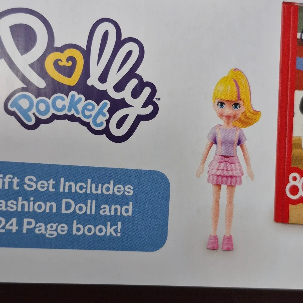 Polly Pocket Animal Adopt-a-thon Book & Fashion Doll Gift Set Kohl's Cares